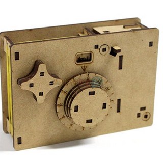 우드 비밀번호 다이얼금고 만들기 교구 실험 키트 팀과외 초등학교 통합교과 과학이슈, 목공본드25g미포함