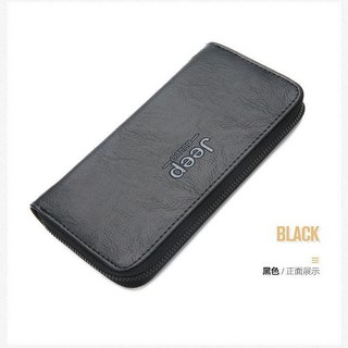 潮男商務質感大容量手拿包信封包男包手抓包錢包手腕軟皮男士錢包, 5270黑色