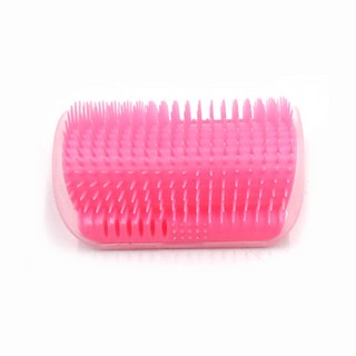 고양이 셀프 그루머 브러쉬 모서리 부착 털제거 마사지 캣닢호환