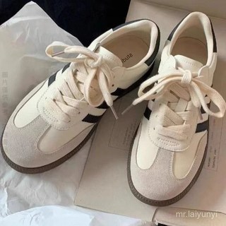 G 複古德訓鞋低幫鞋小白鞋阿甘鞋圓頭鞋輕便平底休閒鞋運動鞋闆鞋女鞋鞋子YTUX