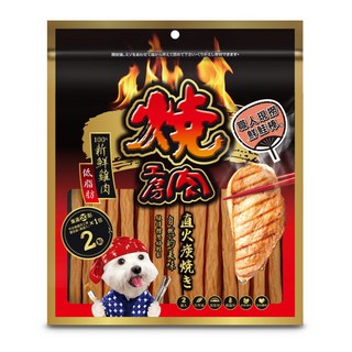 熊好命 燒肉工房 大袋裝 肉乾 狗零食, 1個, 51號職人現撈鮮鮭棒