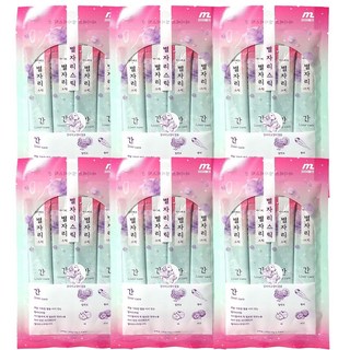 마이베프 별자리스틱 강아지 고양이 영양 짜먹는 기능성 간식, 60g, 6개