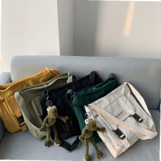 크로스백 투버클크로스백 여성캔버스크로스백 여자