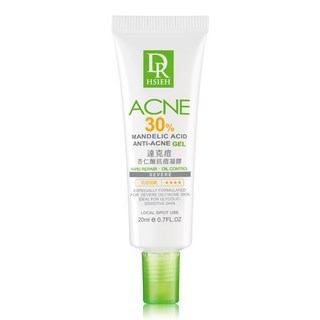 Dr.Hsieh 達特醫 30%杏仁酸抗痘凝膠 局部加強抗痘, 1件, 30%達克痘20ml, 20ml