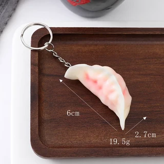 호환 모형 만두 튀김 찜 구이 만두 모형 어덜트 음식 촬영 소품 5개/세트, 01 5pc, 08 with keychain