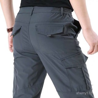 限時購 防風防潑水衝鋒褲 速乾褲 防水褲 耐磨褲 工作褲 休閒褲 登山褲 多口袋工裝長褲 機能褲 CCC2