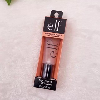 e.l.f Power Grip 持妝 妝前乳 隔離霜 妝前打底凝膠, 1個, 粉管24ml