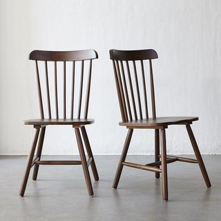 [리비니아] 톤 TON 원목 카페 인테리어 식탁의자 1+1 4colors, 월넛, 2개