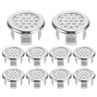 싱크 오버플로 링 드레인 커버 교체 욕실 주방 워시 분지 트림 구멍 삽입 라운드 캡, 03 1pcs, 05 Style D