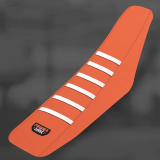 SPACE 리브 오토바이 먼지 자전거 시트 커버 쿠션 SX EXC TC YZF CRF KXF 방수 미끄럼 방지 액세서리, 05 Orange White