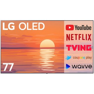 LG전자 올레드 울트라HD UHD 4K OLED TV 77인치 120Hz 돌비 애트모스 OLED77B4, 방문설치, 스탠드형, 77인치 (195cm)