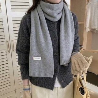 모니즈 멜로우 소프트 목도리 남녀공용 니트 머플러