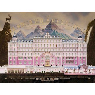 SMV-449 그랜드 부다페스트 호텔 대형 영화 포스터 가로형