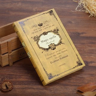 嚴選好物 筆記本 歐式超厚復古風筆記本子創意A5韓版加厚大記事本日記本子文具批發, A5中號-黃 160張, 1個