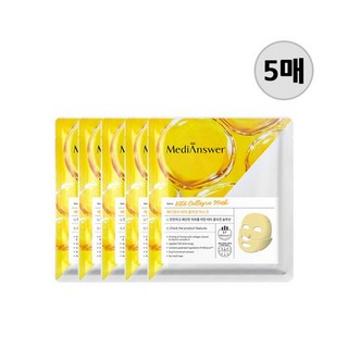 메디앤서 비타 콜라겐 마스크, 5개입, 1개