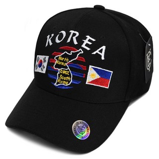 캡이요 CAPEYO 2424 대한민국 필리핀 태극지도 볼캡 야구모자 KOREA Philippines 태극기 코리아 한국 단체 커플 남녀공용 모자