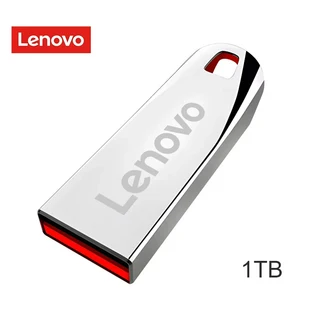 Lenovo Original 2TB Usb3.0 플래시 드라이브 초고속 금속 Pendrive 휴대용 USB 방수 디스크, 05 Silver-1TB, 1