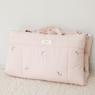 bamiblanc 幼兒園月兔一體成型四季純棉午睡被套組, 月兔一體成型午睡被套組