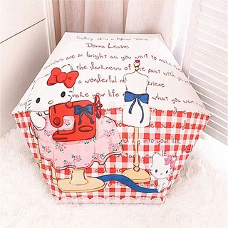 可愛卡通五折傘超輕迷你兒童遮陽傘黑膠防紫外線太陽傘女士