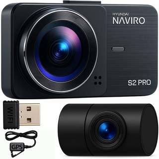 국내생산 무료장착 3년 무상AS ) 현대네비로 2채널 블랙박스 전후방 FULL HD / 옵션 외장 GPS ADAS / 옵션 와이파이 동글 지원, 출장설치+GPS+와이파이, 32GB