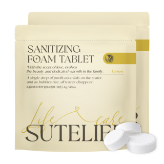 수뜰리에 비건 인증 다목적 발포세정제 텀블러클리너, 80개, 4g