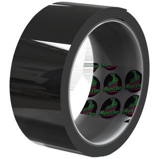 Monster CLEAR GEL 多用途超強力雙面膠, 黑色, 1捲