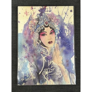 鄭貞 京劇 明信片, 5