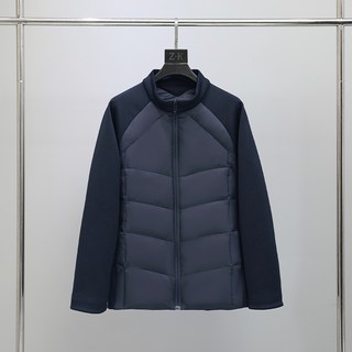 立領白鴨絨情侶款羽絨服，加厚保暖面包服，冬季戶外短款羽絨外套