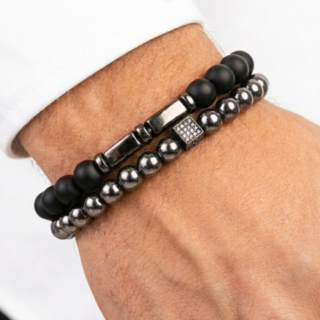 정심 남자 팔찌 건강 재물운 염주 액막이 악세사리