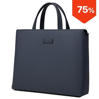 그랑누보 14인치 노트북 서류 가방, 애쉬 네이비, 1개
