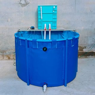 이동식 방수 수조 빗물 물통 직경 수족관 대형 어항 저장, A. 0.00 x 0.00 m, B. 필터