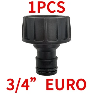 SPRYCLE 수나사 니플 호스 파이프 어댑터 유로 A 퀵 정원 배관 물방울 관개 급수 시스템 3/4 인치, for EURO 1PCS F, 1개