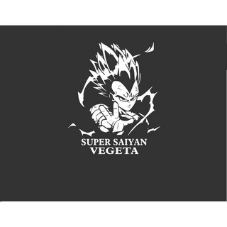 七龍珠 悟空 龜派氣功 七彩雷射 車貼 汽車貼紙 車身貼紙 油箱蓋貼 遮瑕貼, 達爾.反光白色27X33CM, 1個