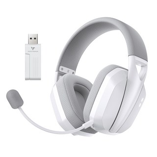 벤트론스 무선 게이밍 헤드셋 2.4G C타입 7.1가상채널 PC PS 게임 블루투스, 화이트, CT780 LITE