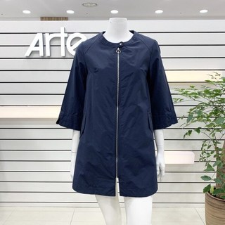 아르테 노카라 코튼 혼방 집업 트렌치코트 DMBCWU070NA_JJ
