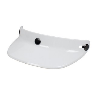 킹콩 오토바이 헬멧 선바이저 쉴드 챙 똑딱이 선캡 햇빛가리개, 화이트