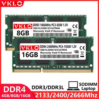 DDR3 DDR4 4GB 8GB 16GB 노트북 메모리 Ram PC2 667 800 PC3 PC3L 1066 1333 1600 PC4 2133 2400 2666 비 E, 26 DDR3L-2GB-1600-1.35V
