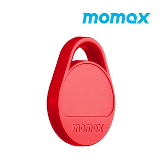 Momax 摩米士 Pinpop Lite Find My 全球定位器, 1個, 紅-Apple / Android通用版