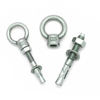 (세트상품) 굿나잇몰 스텐 아이너트 웨지앙카 세트 콘크리트 앙카 볼트 M8 M10 M12 M16 M20 스터드 너트 해먹 앵카, 2.스텐 아이너트&스텐 웨지앙카 세트, M16x120mm, 1개