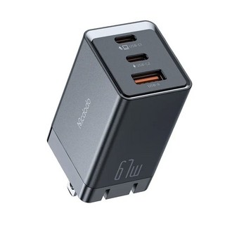 麥多多 Mcdodo 67W氮化鎵快充充電器，PD協議，適用於iPhone Type-C設備，台灣現貨, 1個, 單顆67W