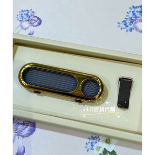 STREAMLINE 車用擴香 黃銅/不銹鋼色 吊掛式擴香徽章, 1個, 黃銅色