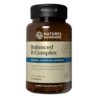 네이쳐선샤인 (Nature's Sunshine) 네이쳐 선샤인 발랜스드 B (비타민 B) - 컴플렉스 120 정, 120정, 1개, 120정