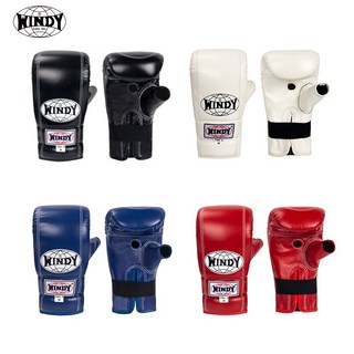 古川小夫 WINDY 竹節沙包拳套 真皮 拳擊 泰拳 拳擊手套 沙包練習款 四色可選, 1個, 紅