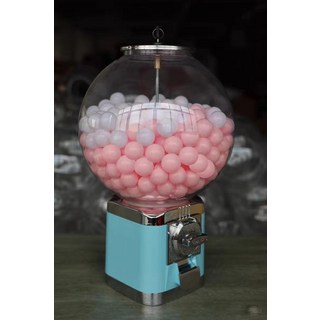 캡슐 크레인 기계 100캡슐 자판기 피규어 뽑기기계, 1개, 대형 도로 블루 마카롱 핑크 화이트