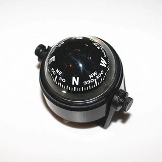 보트 네비게이션 나침반 볼 야간 투시경 자동차 대시보드 차량 캐러밴 트럭용, 1. Black, 블랙, 1개