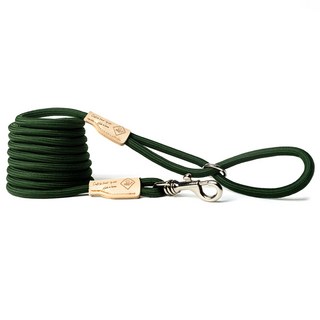 아띠지기 코드형 스트롱 강아지 리드줄, 올리브, 1개