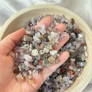 極光23水晶碎石 靈性提升 冥想能量 7-9mm