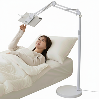 4세대 초고속충전형 스톤힐 X&X 태블릿 거치대 ST-HOLDER STAND (화이트-충전)