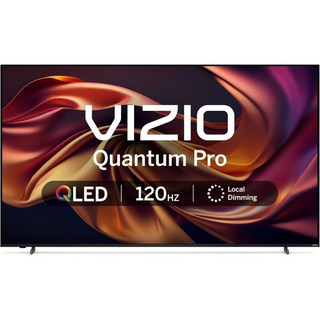 비지오 50인치 퀀텀 프로 4K 120Hz QLED HDR10+ 스마트 TV 돌비 비전 활성 풀 배열 240Hz 1080p PC 게이밍 와이파이 6E 애플 에어플레이 크롬캐스트, 75 inch, 120Hz - 240Hz, 1개