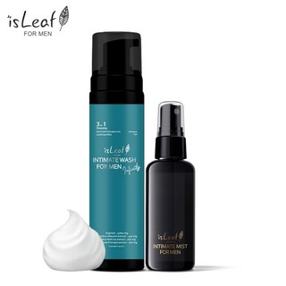 isLeaf男性私密慕斯噴霧 私密處清潔, 1件, 【魅惑麝香噴霧+夏夜微醺慕斯】, 260ml